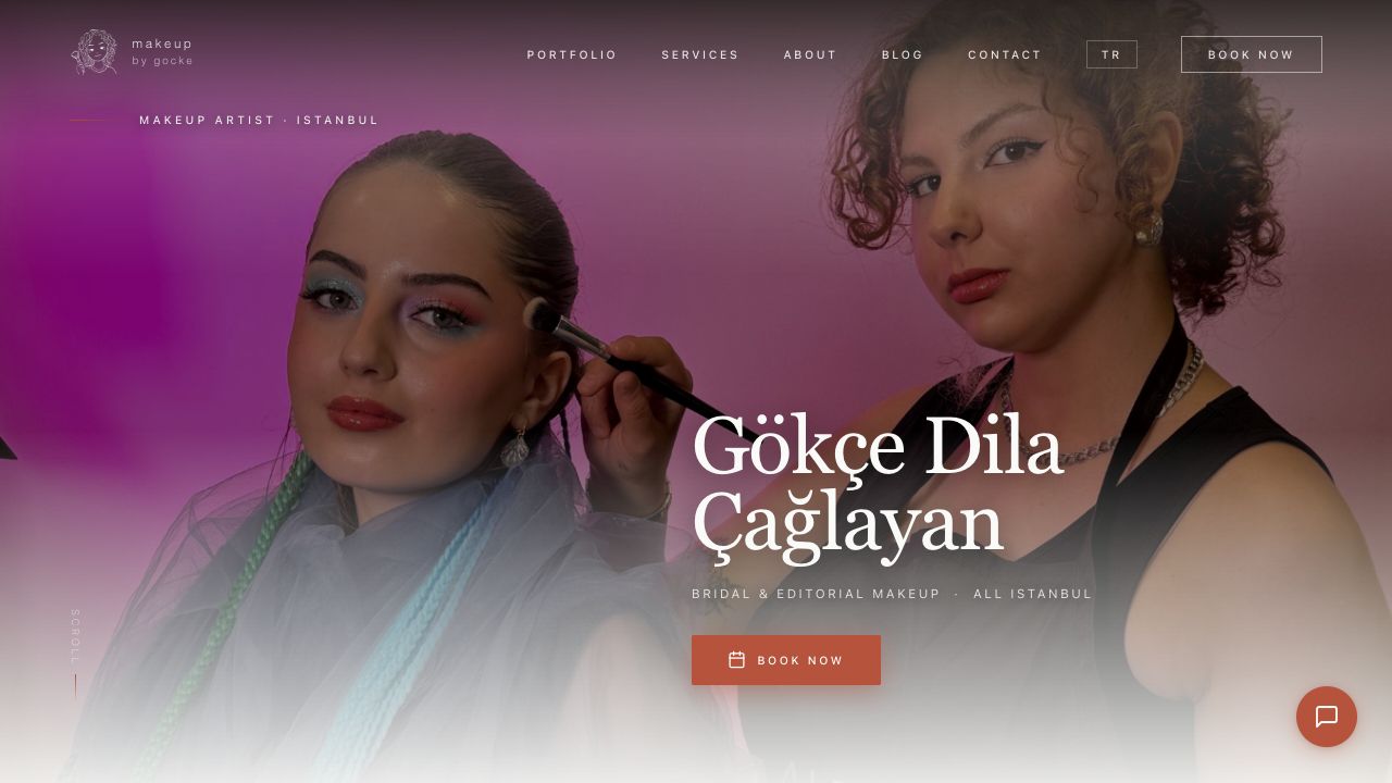 Makeup By Gökçe web sitesi